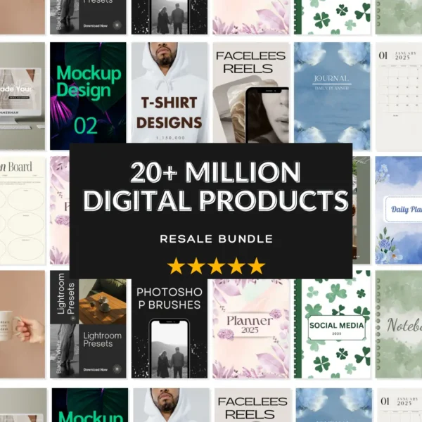 20 million digital products