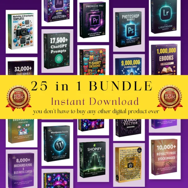 Ultimate Digital Assets Mega Bundle – 20 Million Premium Resources - Image 7